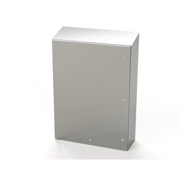 Saginaw Control & Engineering 1/4 Turn Latch Electrical Enclosures, 48 in H, 12 in D, 36 in W, NEMA 3R, 4, 4X, 12, 13 SCE-48K3612SSST - main